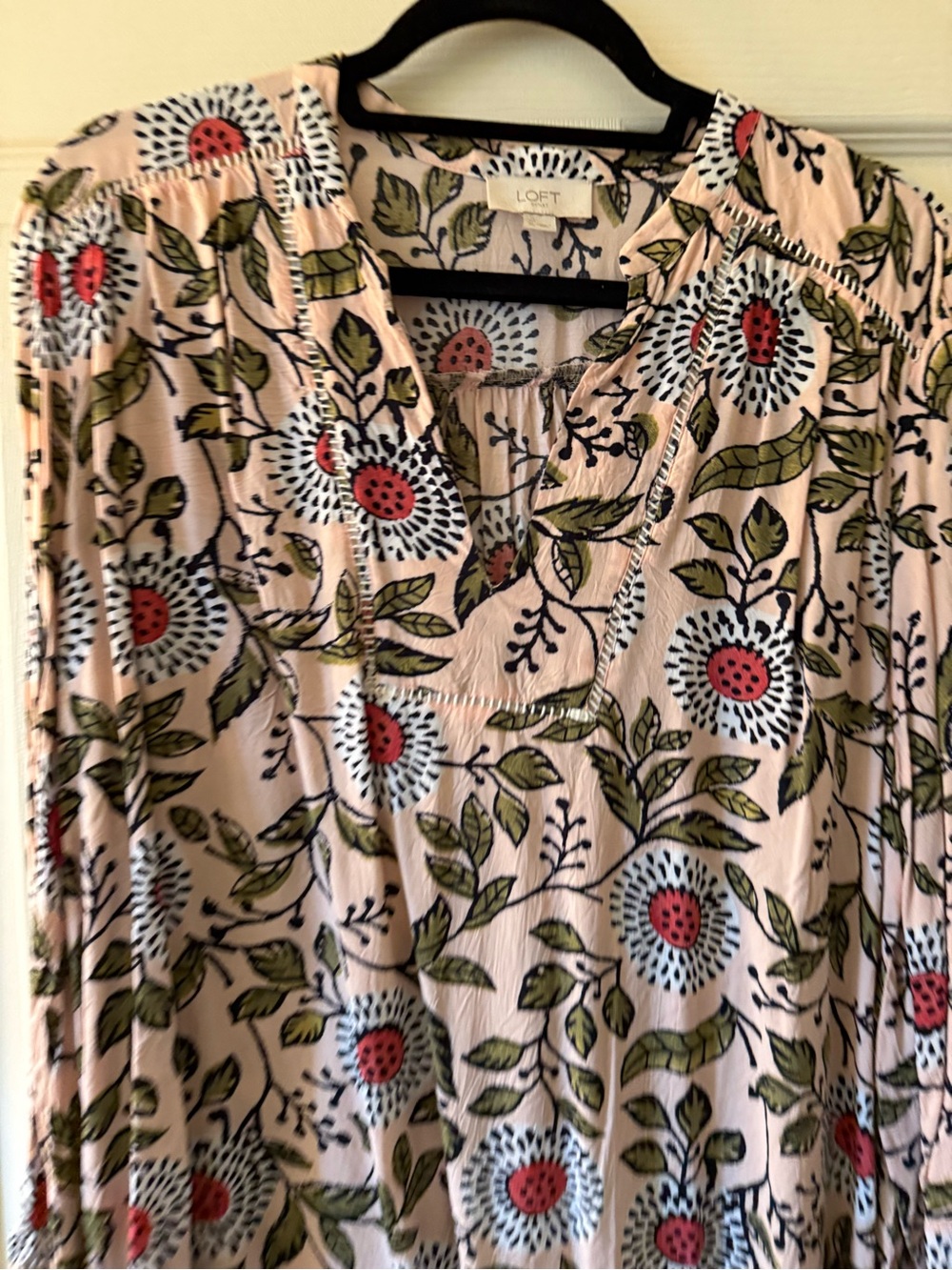 Loft floral top